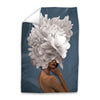 Elegant Woman A Easy Build Frame Art Fabric Print Only / 24 x 36in Clock Canvas