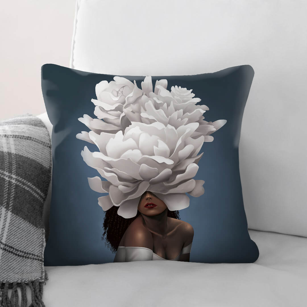 Elegant Woman Dream Home Bundle Bundle 2 Cushions & 1 Blanket Clock Canvas