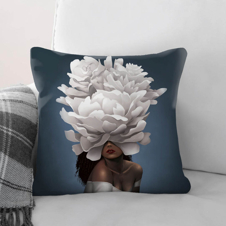 Elegant Woman Dream Home Bundle Bundle 2 Cushions & 1 Blanket Clock Canvas