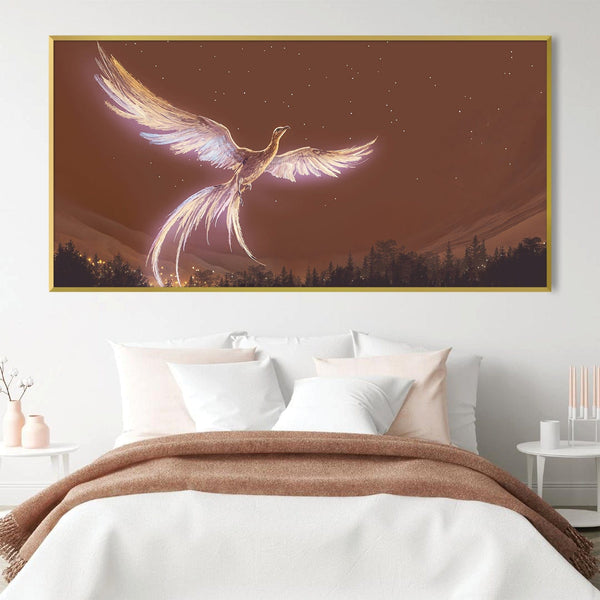 Emberborn Ascension Canvas Art Clock Canvas