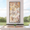 Embraceful Flowers Canvas Art Clock Canvas