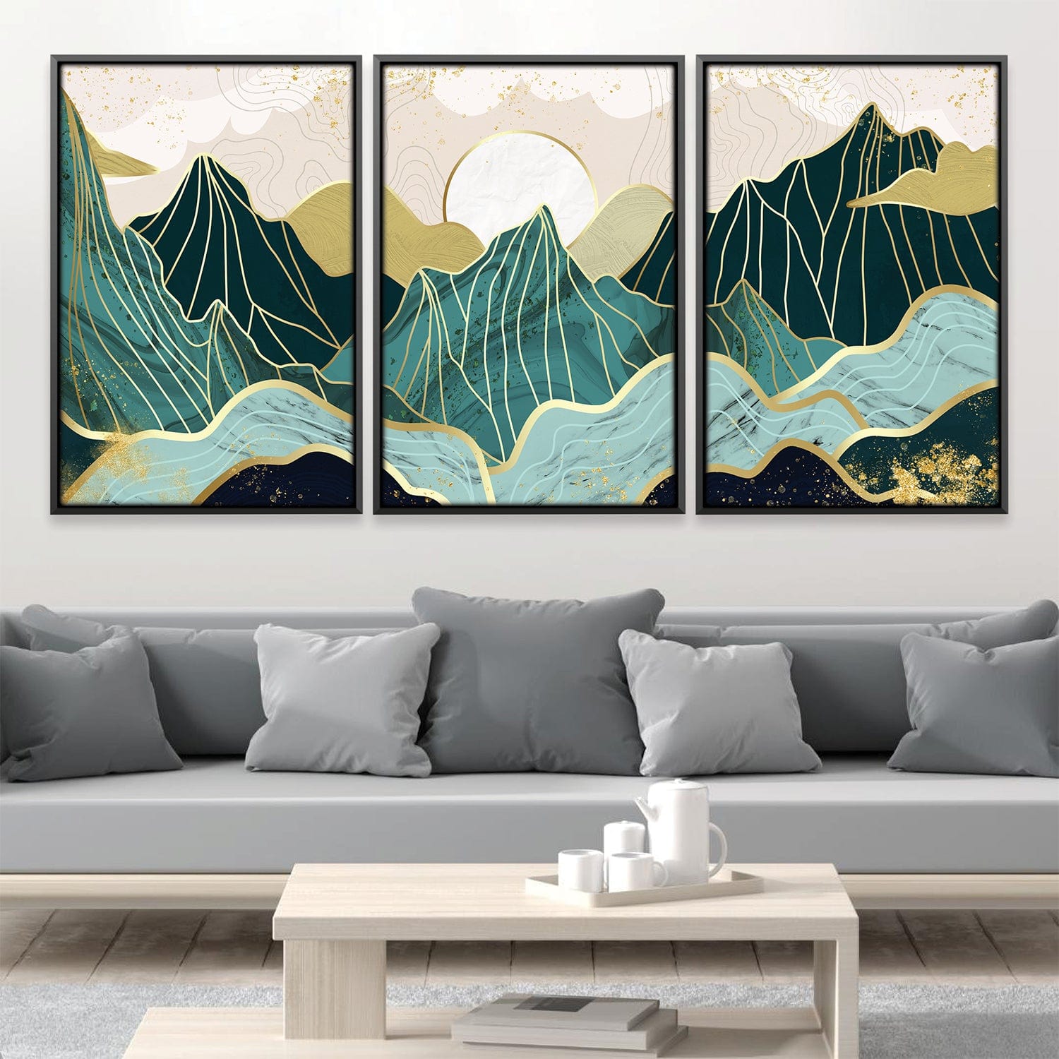 Emerald Mountains Canvas product thumbnail