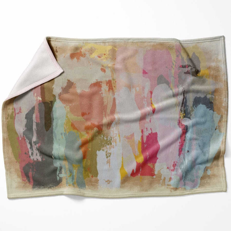 Emotions Painted Blanket Blanket 75 x 100cm Clock Canvas