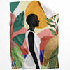 Empowered Vibe Blanket Blanket 75 x 100cm Clock Canvas
