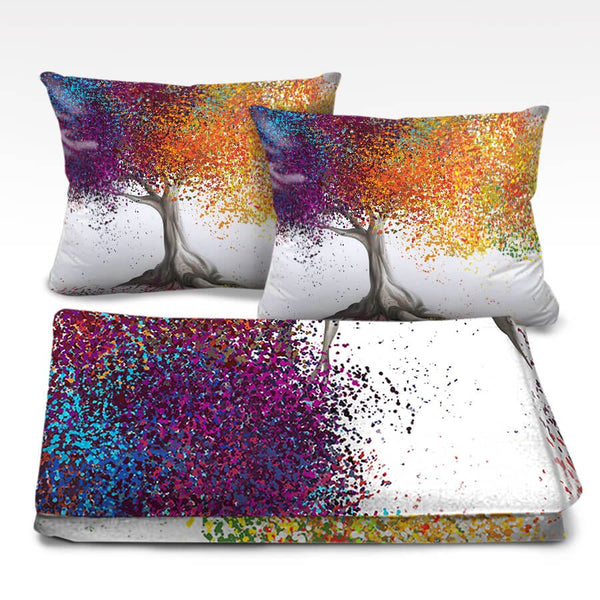 Enchanted Willow Dream Home Bundle Bundle 2 Cushions & 1 Blanket Clock Canvas