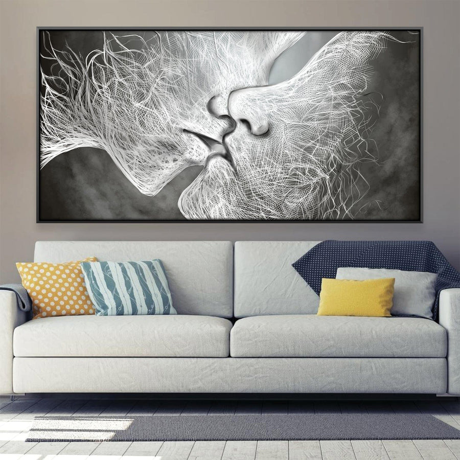 Endless Desire Canvas Art 50 x 25cm / Framed Prints Clock Canvas