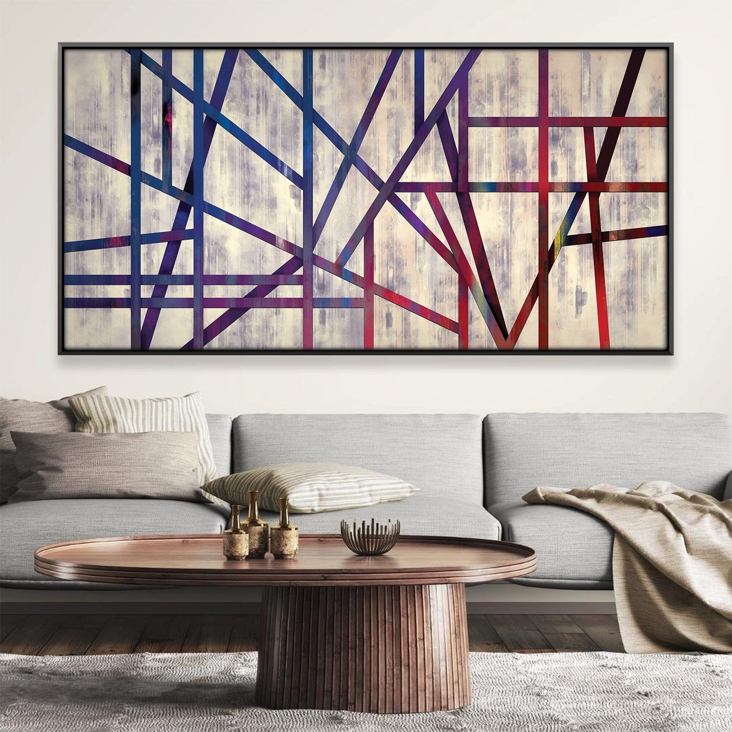 Eternal Divide Canvas - Single Panel Art Clock Canvas