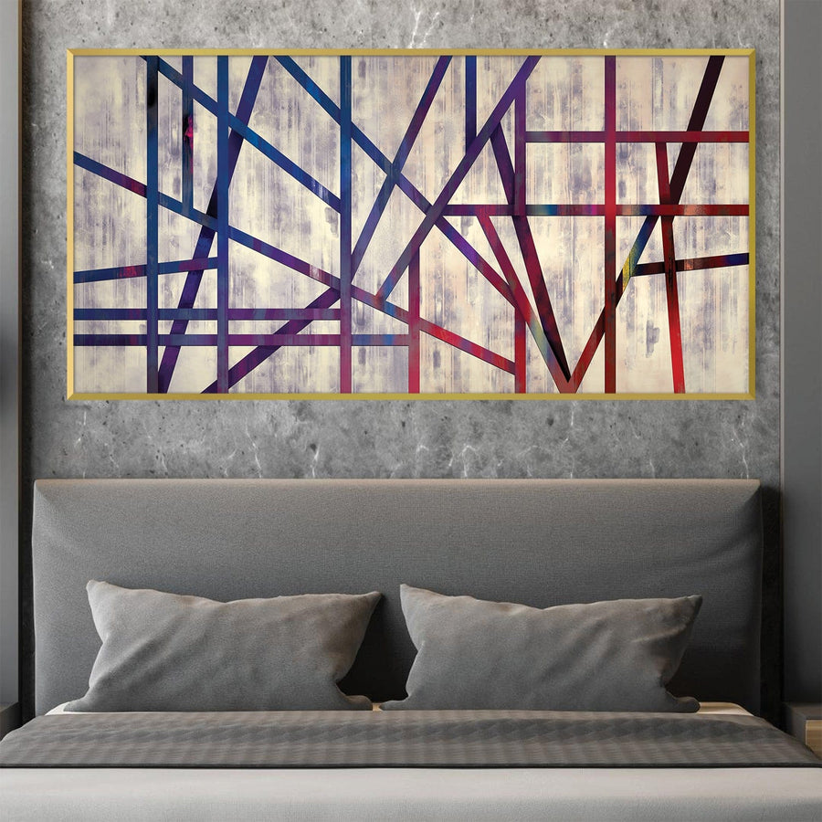 Eternal Divide Canvas - Single Panel Art Clock Canvas