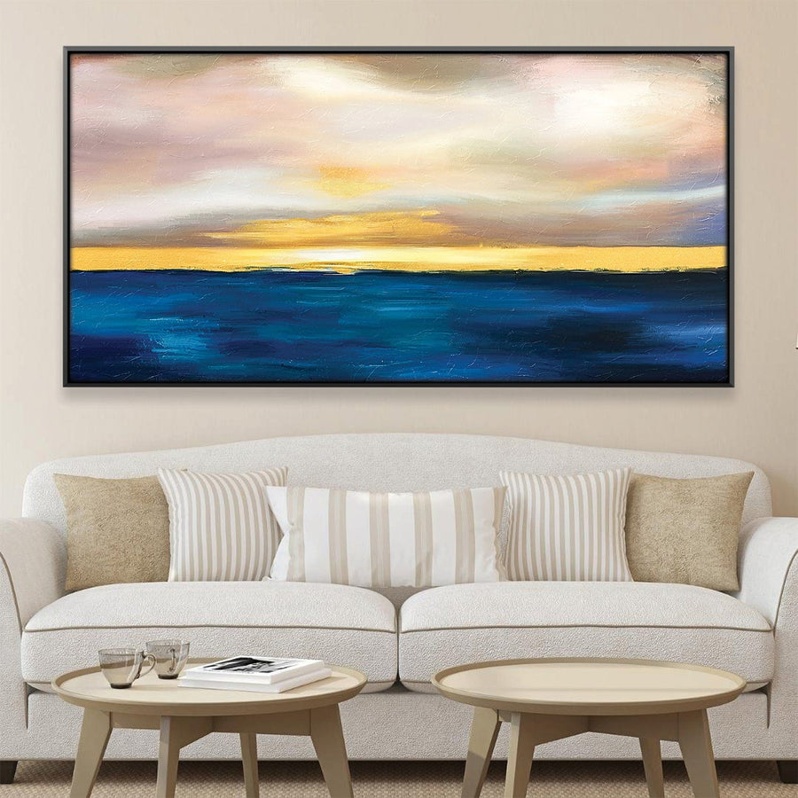 Eternal Layers Canvas Art 50 x 25cm / Rolled Prints Clock Canvas
