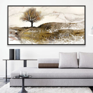 Eternal Solitude Canvas Art 20 x 10in / Canvas Clock Canvas