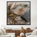 Ethereal Flower Canvas Art 30 x 30cm / Unframed Canvas Print Clock Canvas