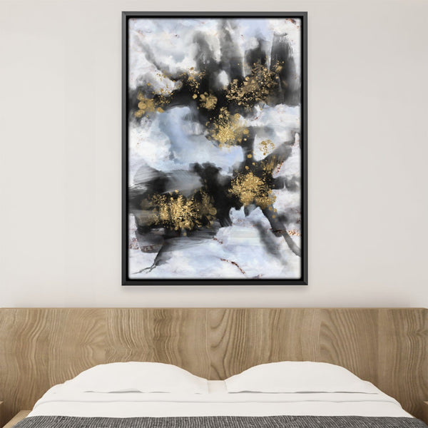 Ethereal Noir Canvas Art 30 x 45cm / Unframed Canvas Print Clock Canvas