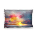 Euphoric Horizon Cushion Cushion 13 x 19in Clock Canvas