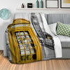 Europe Splash A Blanket Blanket Clock Canvas