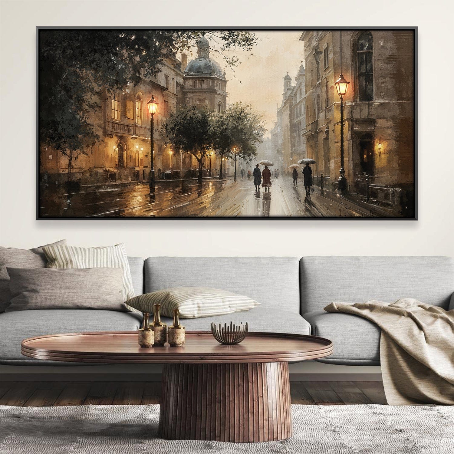 Evening Promenade Canvas | Canvas Wall Art