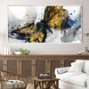 Faded Butterfly Canvas Art Clock Canvas