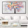 Faded Oak Canvas Art 50 x 25cm / Rolled Prints Clock Canvas