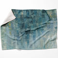 Fading Abstracts Blanket Blanket 75 x 100cm Clock Canvas