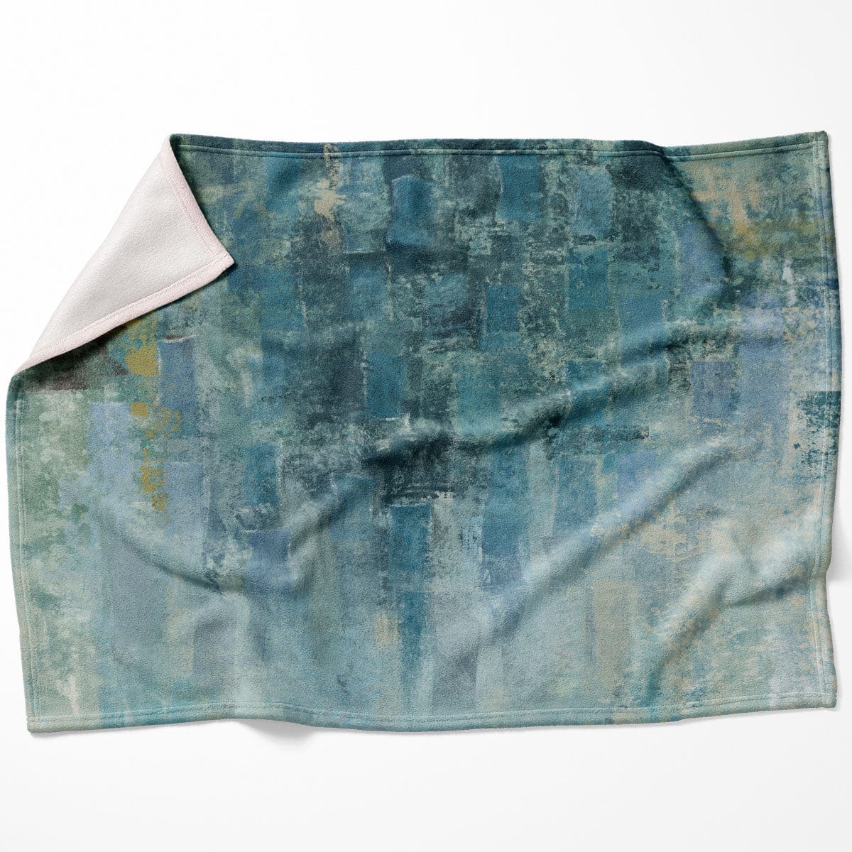 Fading Abstracts Blanket Blanket 75 x 100cm Clock Canvas