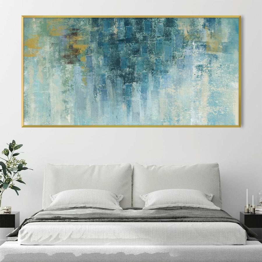 Fading Abstracts Canvas Art Clock Canvas