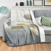Fading Ground Blanket Blanket Clock Canvas