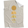 Fading Shades-A Blanket Blanket Clock Canvas