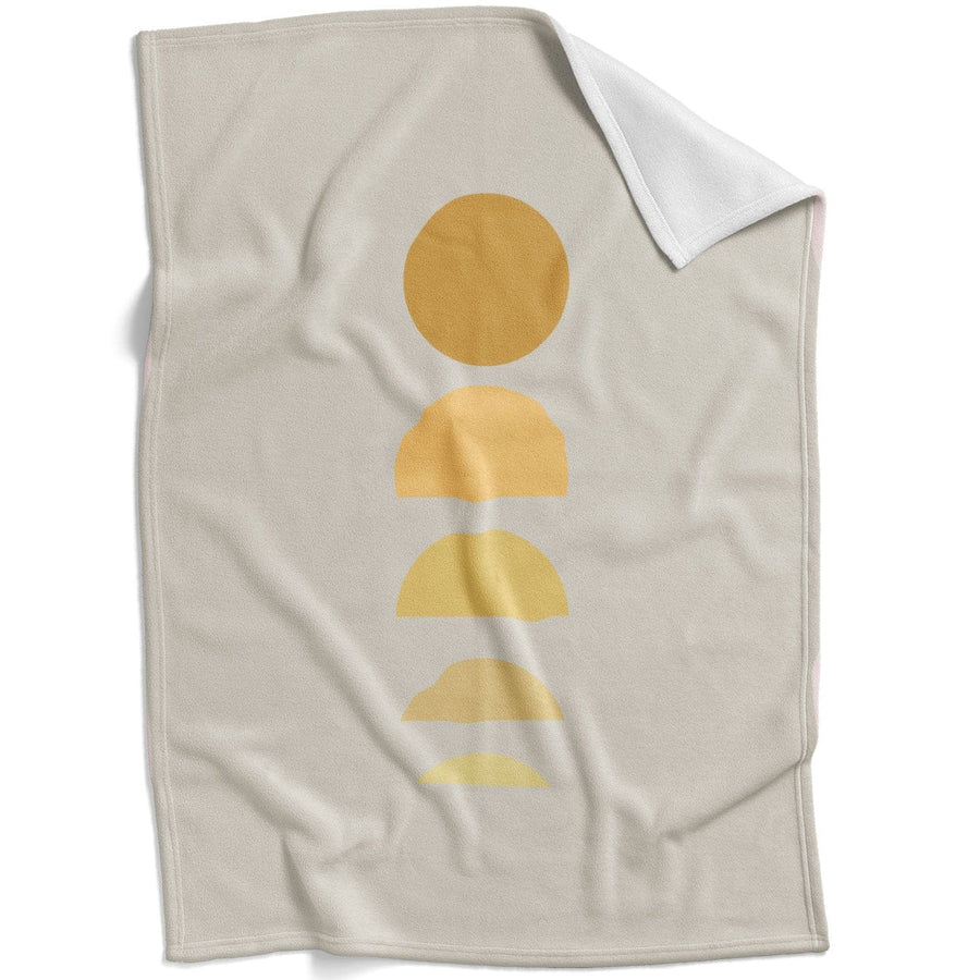 Fading Shades-A Blanket Blanket Clock Canvas