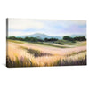 Field of Hills Canvas Art Clock Canvas