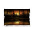 Fireline Horizon Cushion Cushion 13 x 19in Clock Canvas