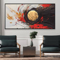 Flare of Creation Canvas Art 20 x 10in / Canvas Clock Canvas