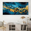 Floating Abstract Canvas Art Clock Canvas