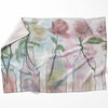 Floral Bottles Blanket Blanket 75 x 100cm Clock Canvas