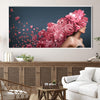 Floral Goddess Canvas Art Clock Canvas