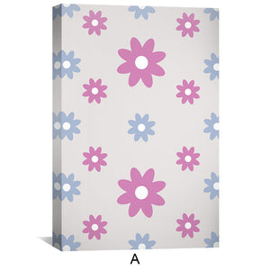 Flourish Patterns Canvas Art A / 12 x 18in / Canvas Clock Canvas