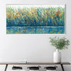 Flower in the Breeze Canvas Art Clock Canvas