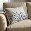 Flowers In The Wind Cushion Cushion 13 x 19in Clock Canvas