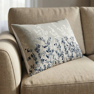 Flowers In The Wind Cushion Cushion 13 x 19in Clock Canvas