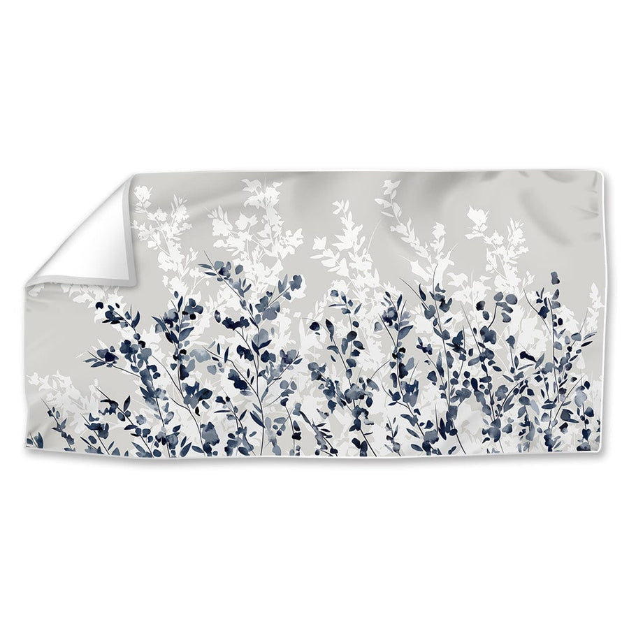 Flowers In The Wind Easy Build Frame Posters, Prints, & Visual Artwork Fabric Print Only / 40 x 20in Clock Canvas