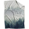 Forest Landscape B Blanket Blanket 30 x 40in Clock Canvas