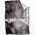 Forest Path Blanket Blanket 75 x 100cm Clock Canvas