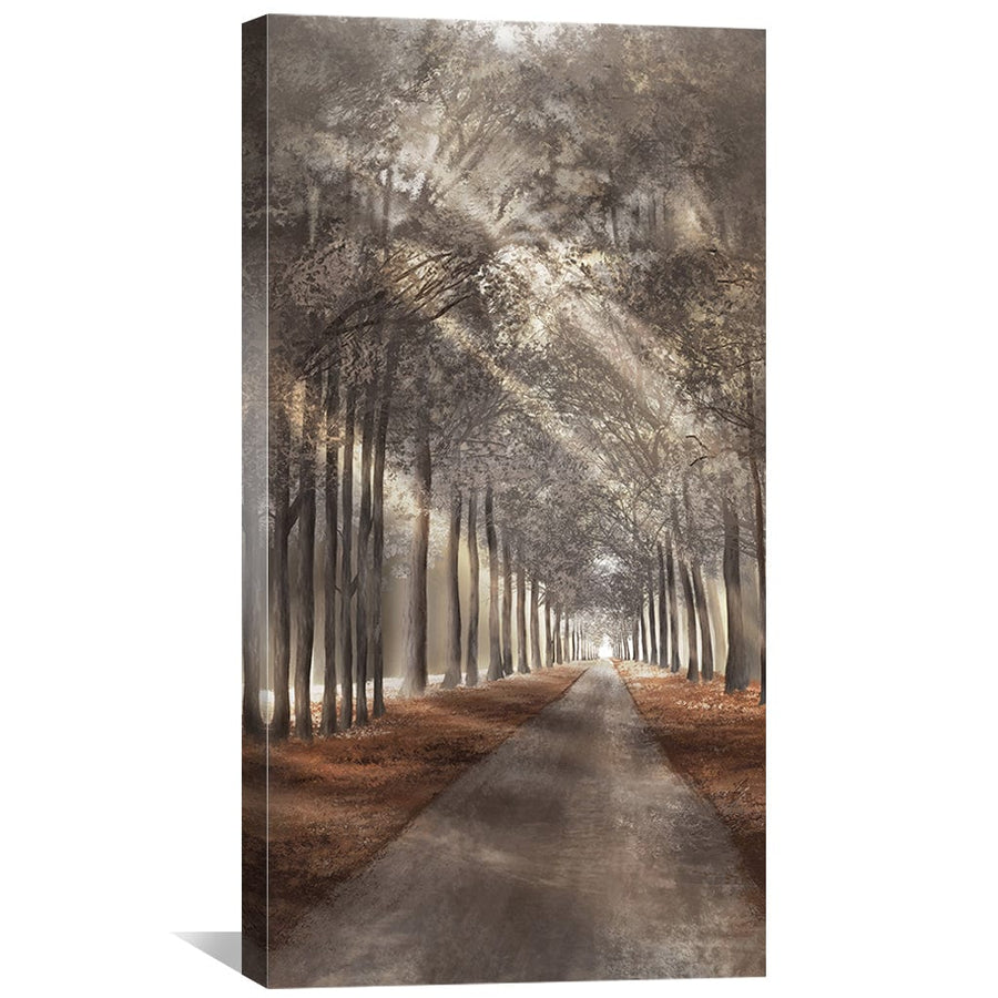 Forest Serenity Canvas Art Clock Canvas