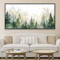 Forest Shades Canvas Art Clock Canvas
