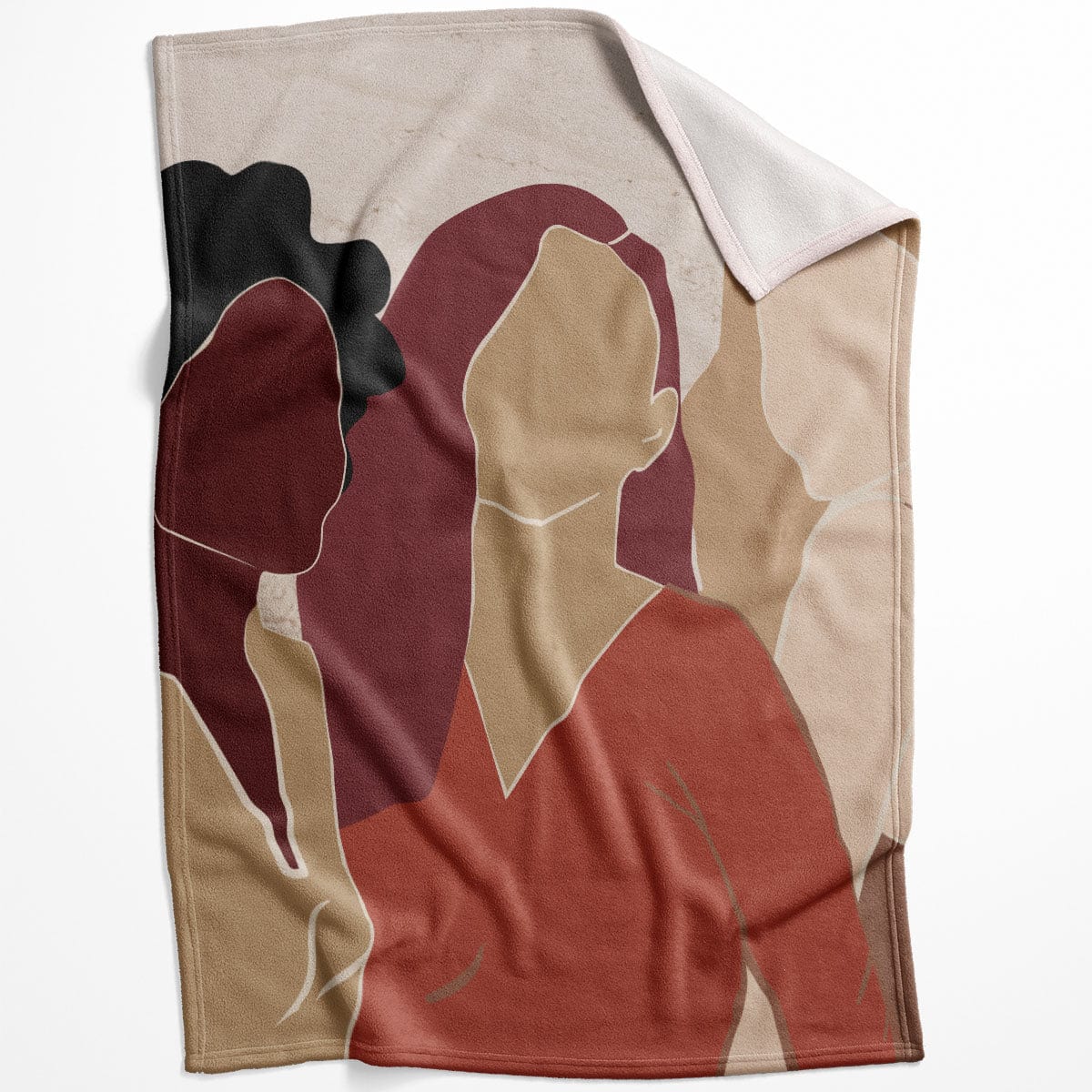 Friends in Shades Blanket Blanket 75 x 100cm Clock Canvas