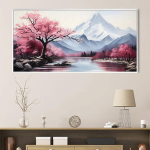 Fuji Views Canvas Art Clock Canvas