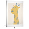 Gentle Jungle Canvas Art C / 12 x 18in / Canvas Clock Canvas