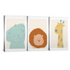 Gentle Jungle Canvas Art Clock Canvas