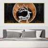 Geometry of the Wild Canvas Art Clock Canvas