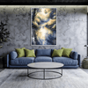 Gleam Through the Trees Canvas Art Clock Canvas