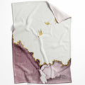 Golden Deer C Blanket Blanket 75 x 100cm Clock Canvas