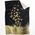 Golden Fish B Blanket Blanket 75 x 100cm Clock Canvas